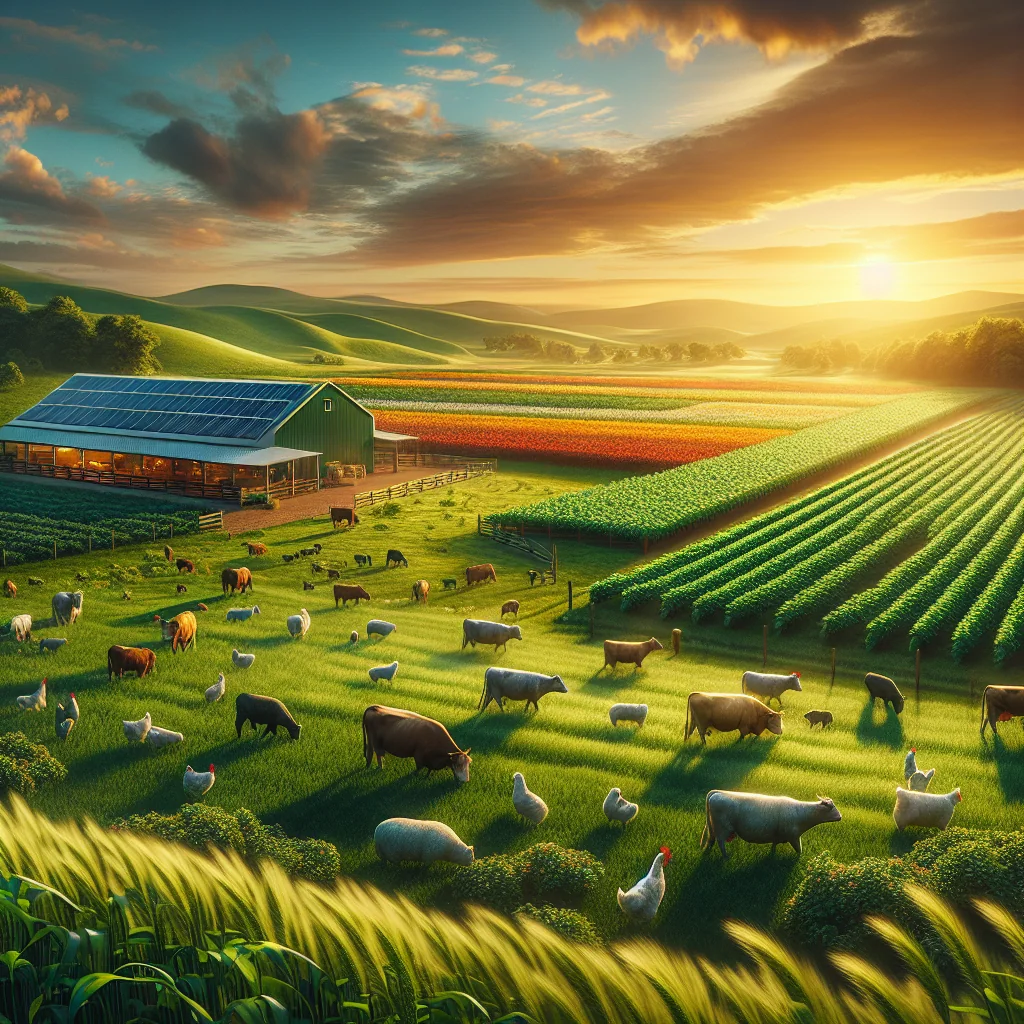 Unraveling the Tapestry of Sustainable Farming: A New Spin on Livestock and Crops