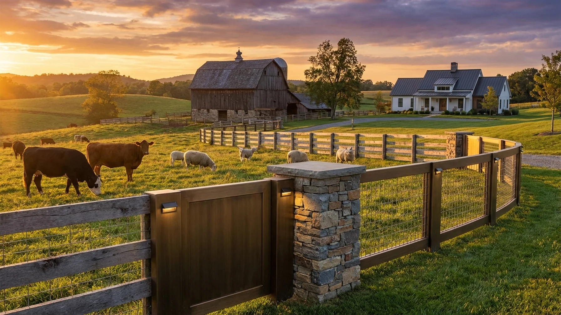 New Farm Fencing Design solution: Enhancing farm animal Farming