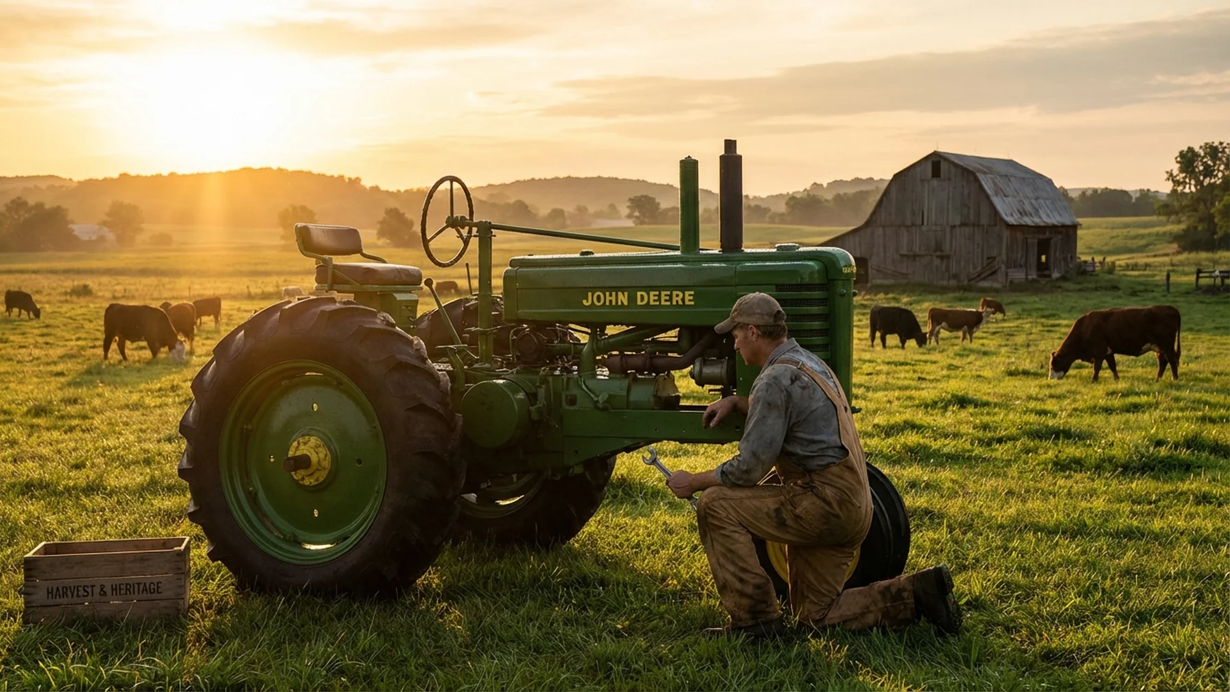 Simpleton Farm Equipment upkeep hacker for farm animal Farmers